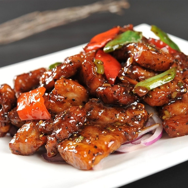 黑椒味猪仔骨调理猪排肉半成品酒店特色菜餐饮猪排方便食材炒肉类