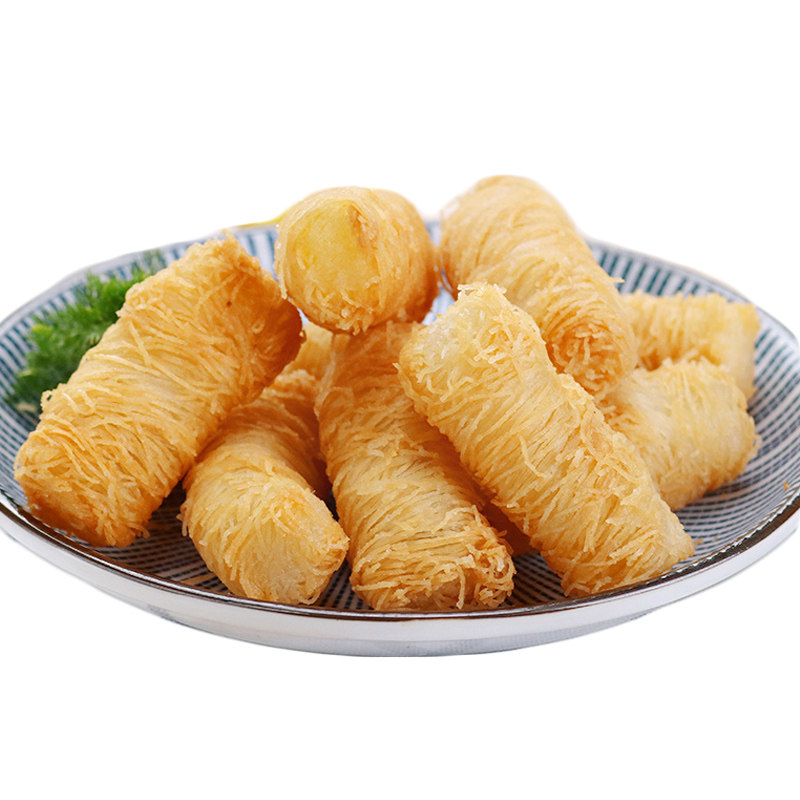 香芋酒店餐饮特色食材金丝酥面速冻点心油炸小吃传统中式糕点