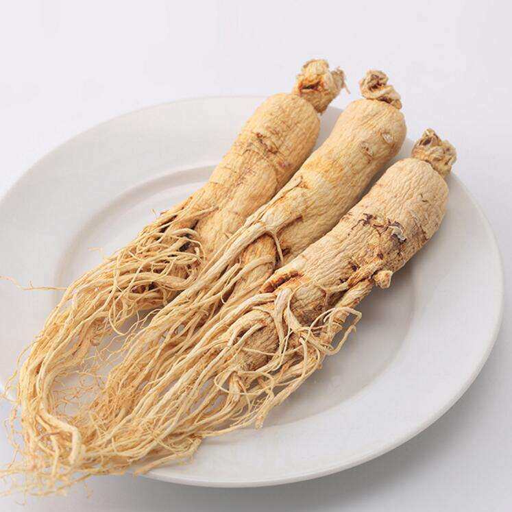 白参白人参人参吉林长白山生晒参根山8年根500g220元人参