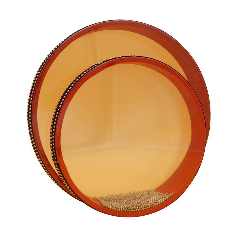 浪鼓奥尔夫乐器打击乐器海8寸铁砂粒海木制海洋鼓沙打击乐器