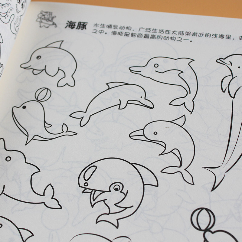 儿童简笔画入门大全幼儿园早教书3-4-5-6-7-8岁小孩学