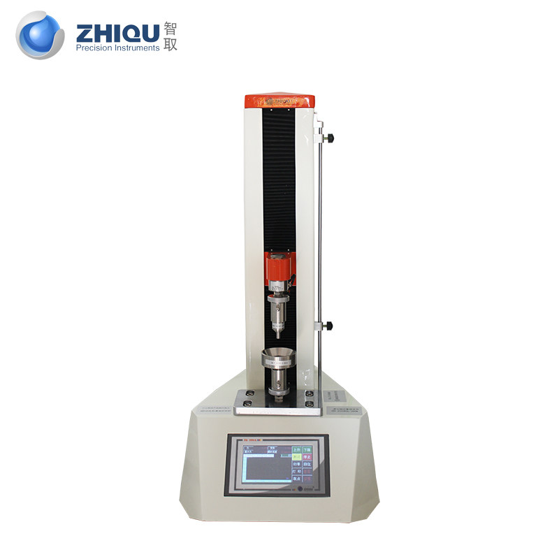 试验机智取zq9908活性炭煤质颗粒电动万能压力抗压推拉力计