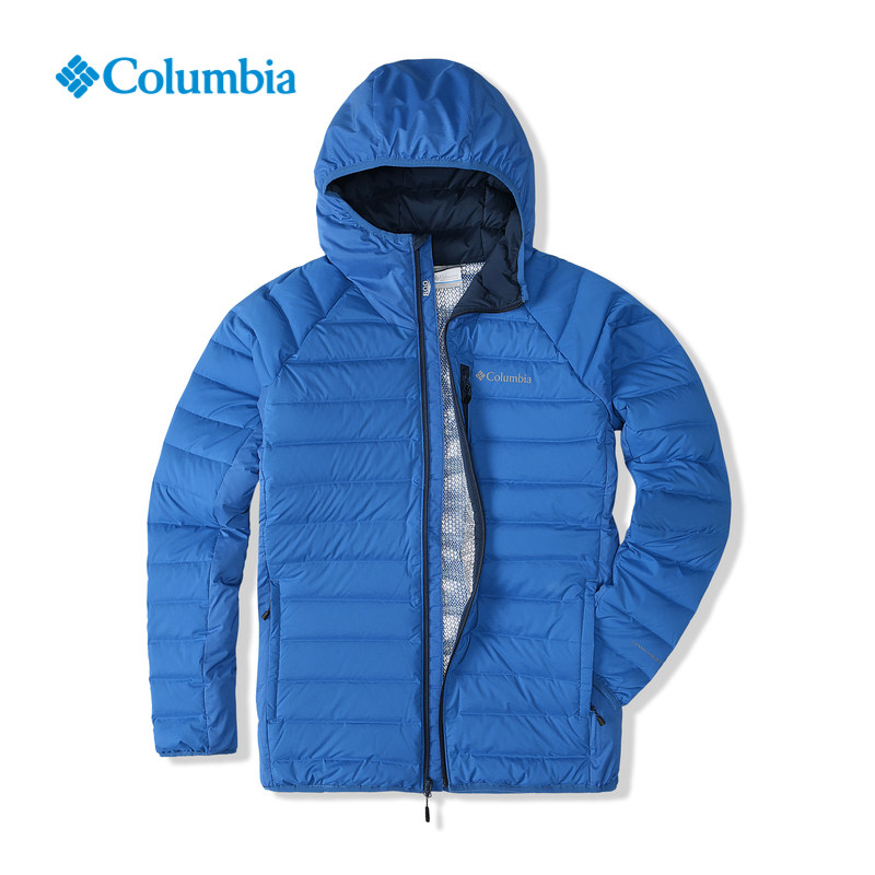 columbia哥伦比亚秋冬户外保暖羽绒服防风连帽外套xe1484羽绒衣