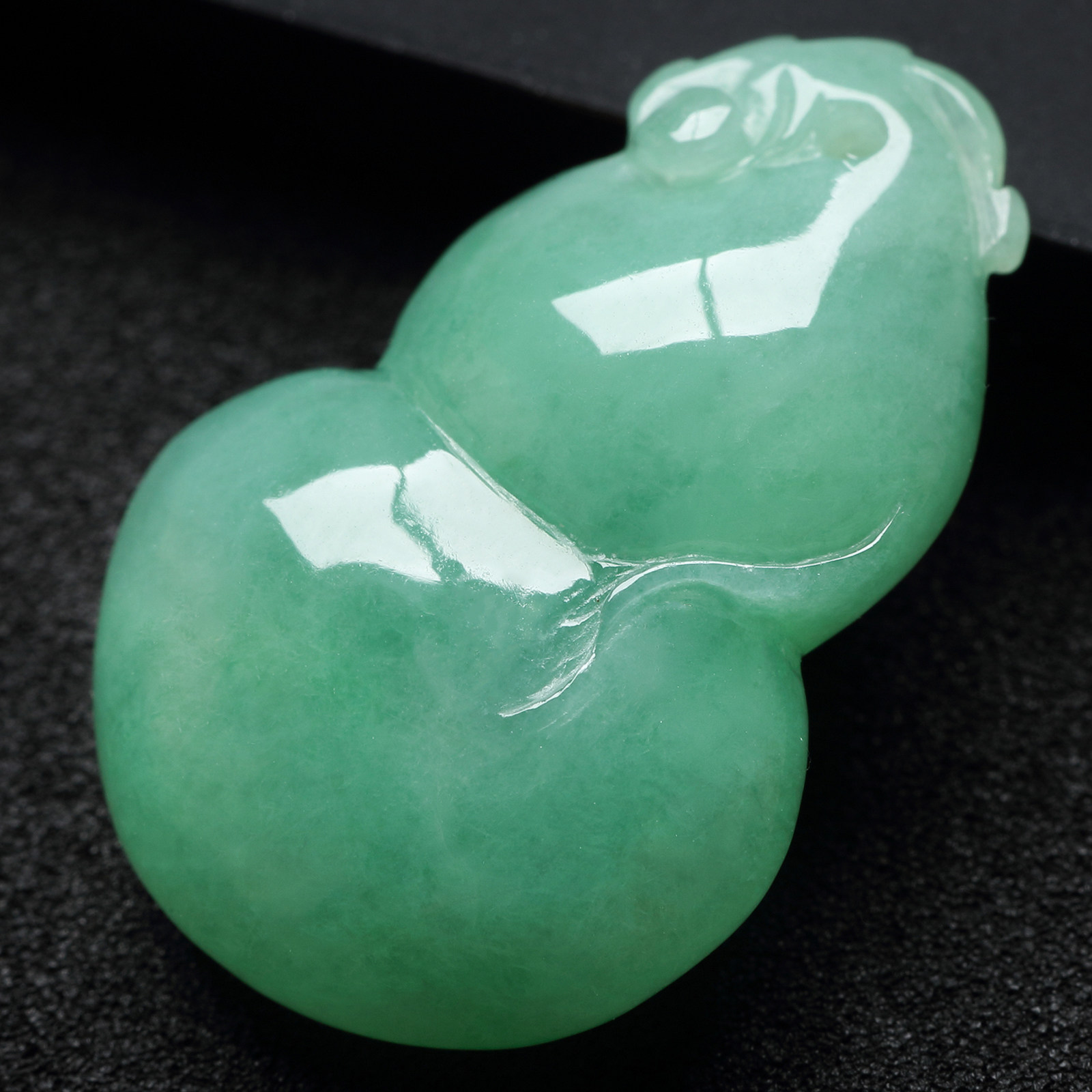 缅甸玉石福禄吊坠老坑细糯种玉坠天然项坠正阳颈饰