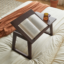 Bed Study Table Solid Wood Kang Table Bed Table Bed tatami tea table Domestic short table Balcony Floating Window small tea table