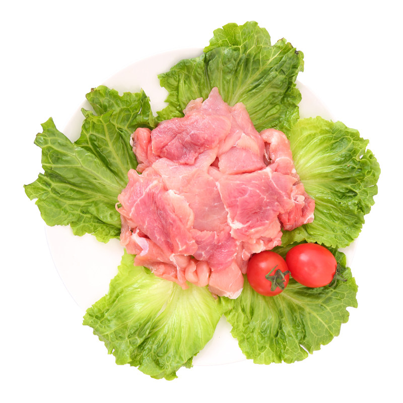 肉片爱森鲜肉新鲜生猪猪肉精肉瘦肉400克生猪肉