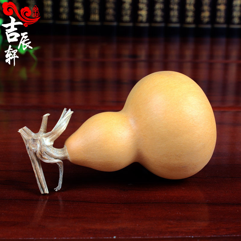 野生天然葫芦摆件文玩古玩龙头葫芦风水手捻小葫芦手把件