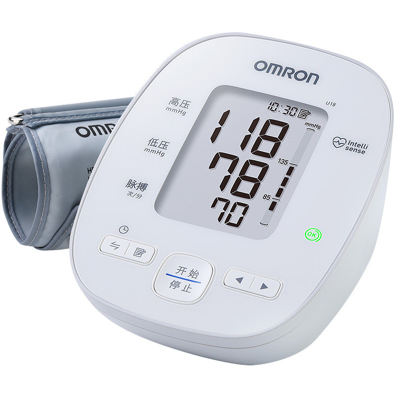 家用欧姆龙蓝牙电子血压计u18上臂智能全自动血压血压计(电子血压计)