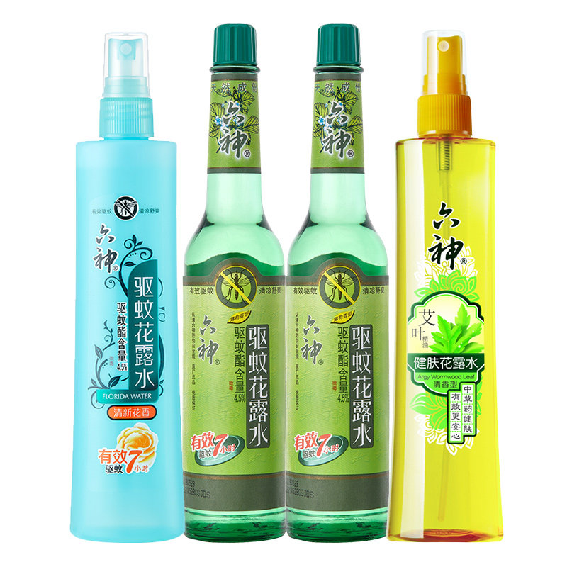 六神花露水驱蚊止痒喷雾驱蚊液水清香型香水持续蚊不叮正宗