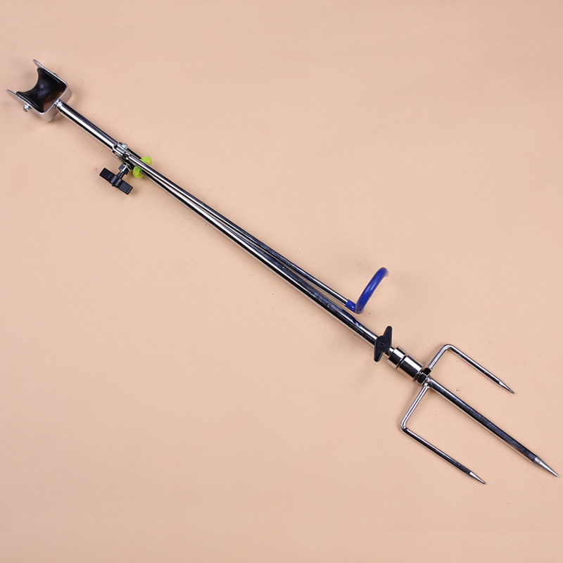 比尔傲威 单轮长杆支架8-15米长竿支架鱼竿支架炮台支架地插渔具