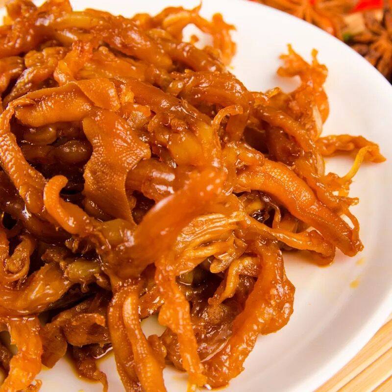 鸭筋80克香辣美食休闲小吃无骨嚼劲鸭肉零食