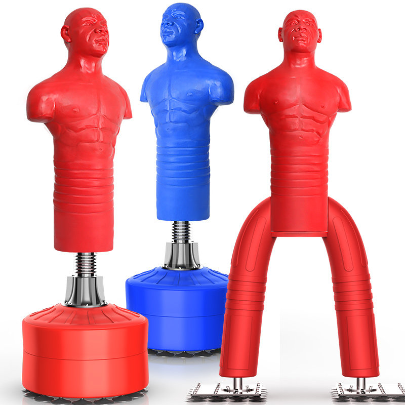 搏克形专业散打拳击沙袋人形不倒翁立式沙包家用拳击沙袋