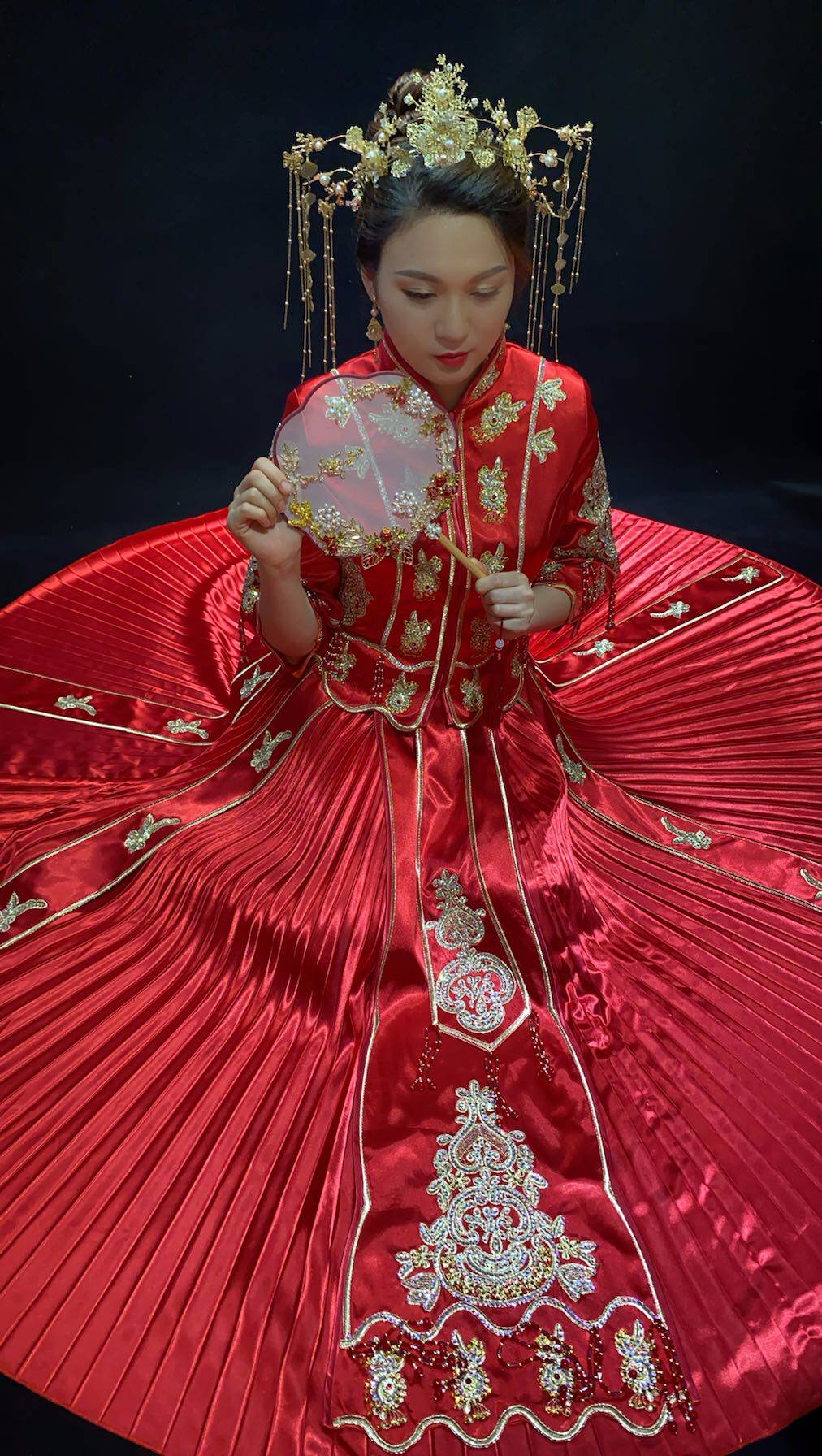 秀客客服详情其他2020新款结婚龙凤中式古装礼服