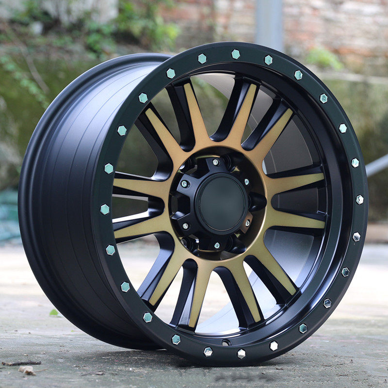 17寸suv改装轮毂适配竞技越野bj40域虎驭胜轮毂