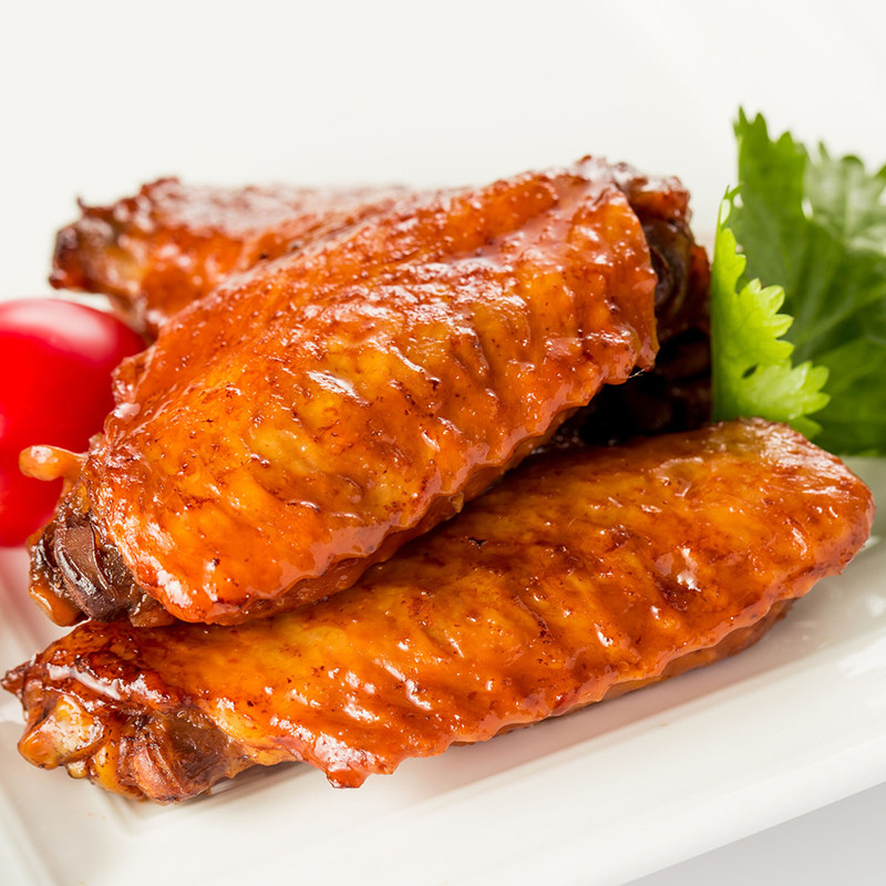 豪鲜奥尔良烤鸡中翅200g5袋共1000g新鲜冷冻半成品生鸡翅