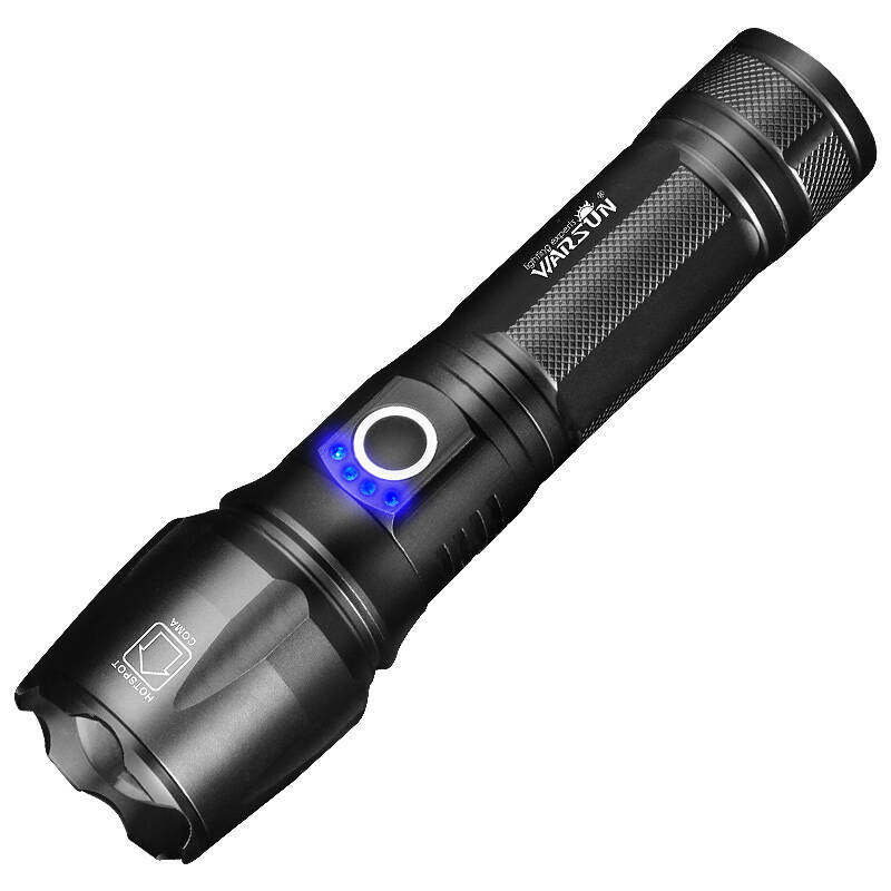 户外沃尔森xd60强光手电筒xd70超亮p50夜行远射手电筒