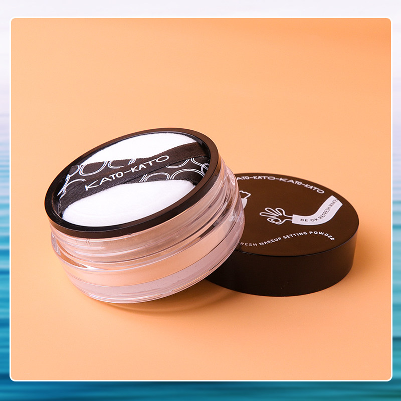 kato散粉控油定妆持久遮瑕不卡粉脱新款koto蜜粉