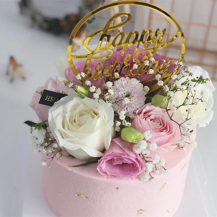 hsiao cake 520生日蛋糕鲜花女神蛋糕ins网红礼物武汉同城配