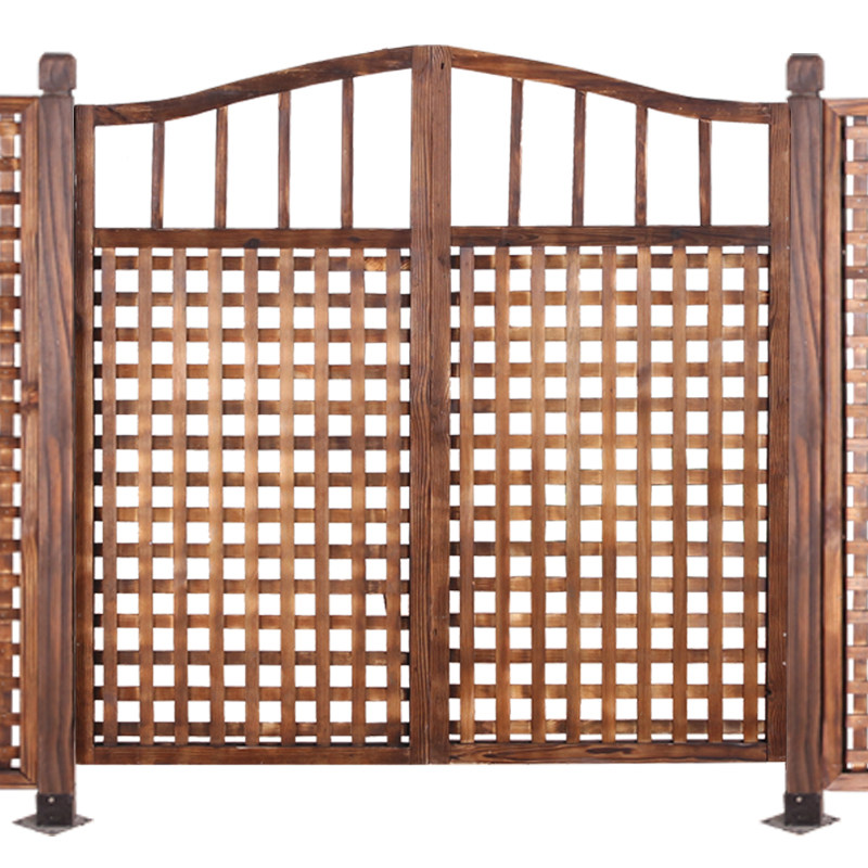 防腐木栏栏杆木质院子护栏宠物围栏鱼池室外大型篱笆