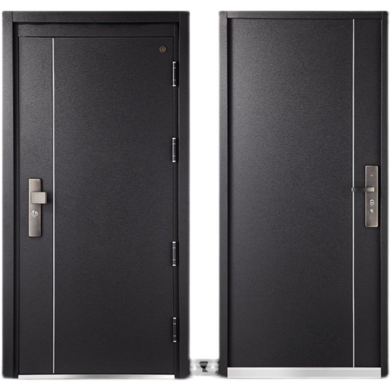 甲级防盗门安全指纹锁进户霸王级锁入户钢质家用进户门