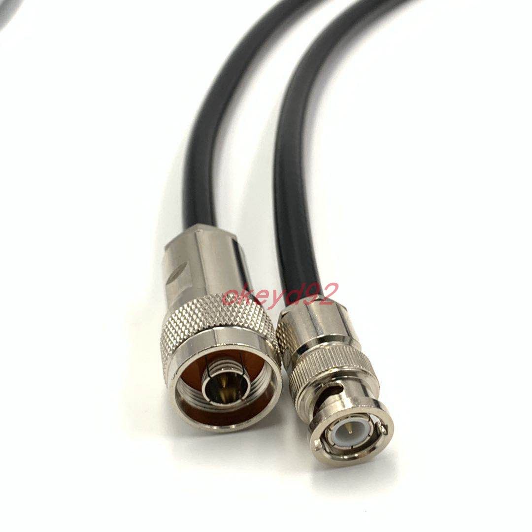 馈线连接线bnc公转公头射频syv505rg8电源连接线