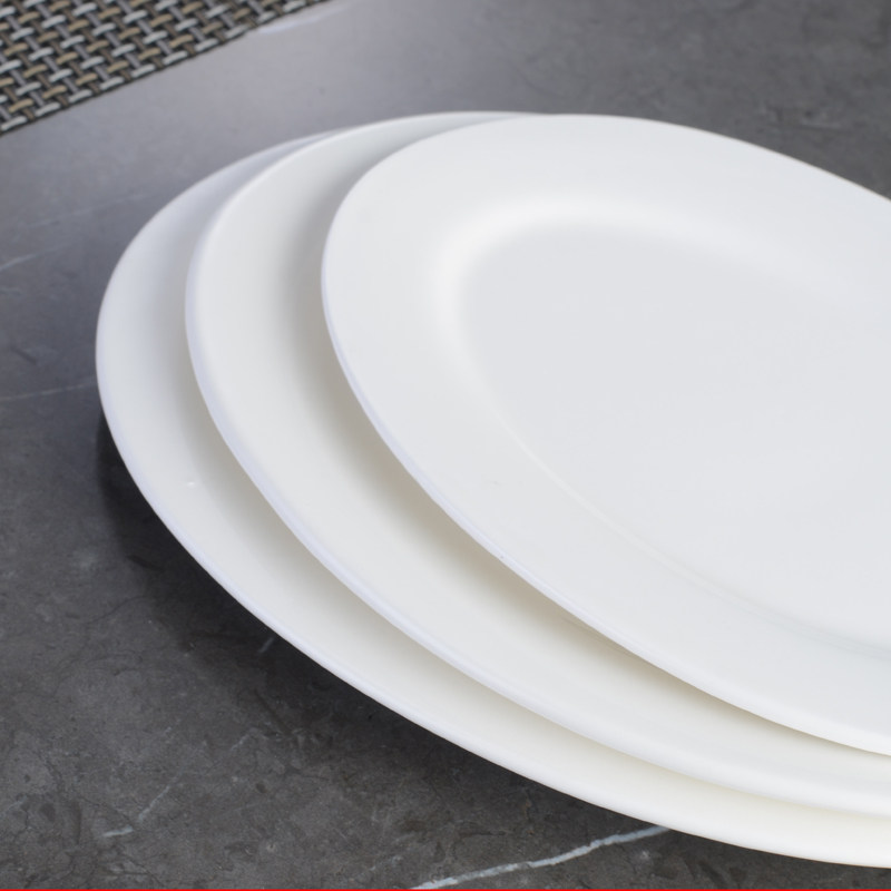 陶瓷椭圆形饭店鱼盘特大号蒸鱼盘子商用餐厅创意盘