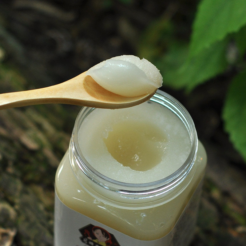 云贵高原 女性美容蜂蜜 纯正天然农家自产野生雪脂莲蜜1斤雪蜜