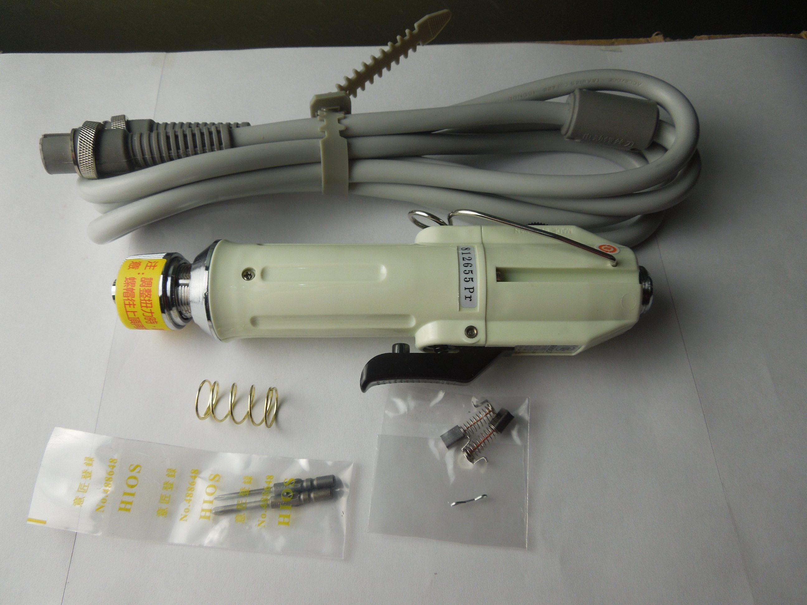 电批高品质hios好握cl3000电源线电源扭力支架电动螺丝批