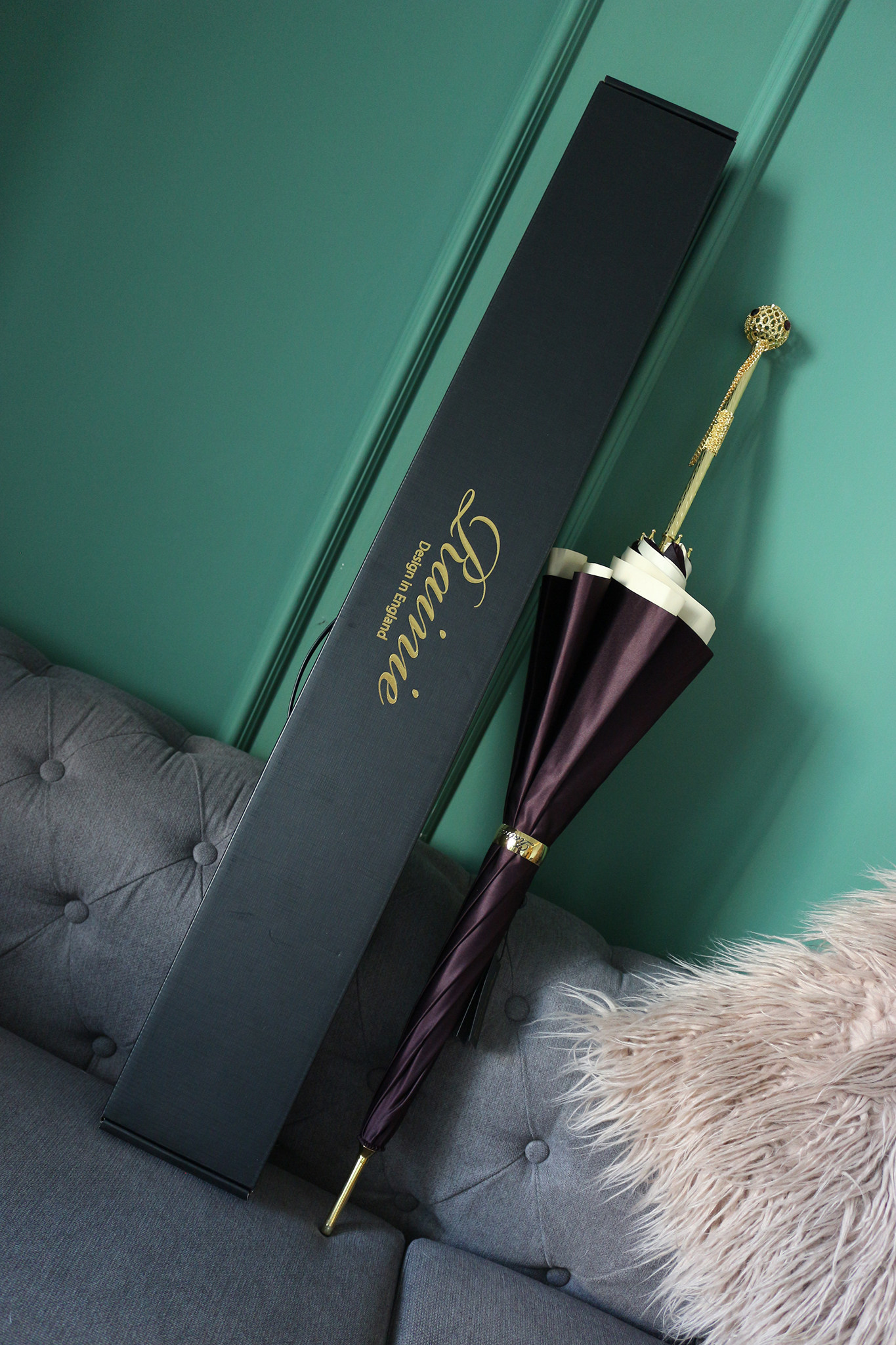 英国rainie手工晴雨伞高端礼品盒包装生日送礼佳品伞