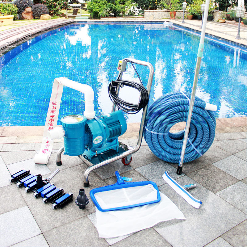 aqua/爱克 泳池吸污机水池景观池鱼池水下吸尘器设备泳池清洁设备