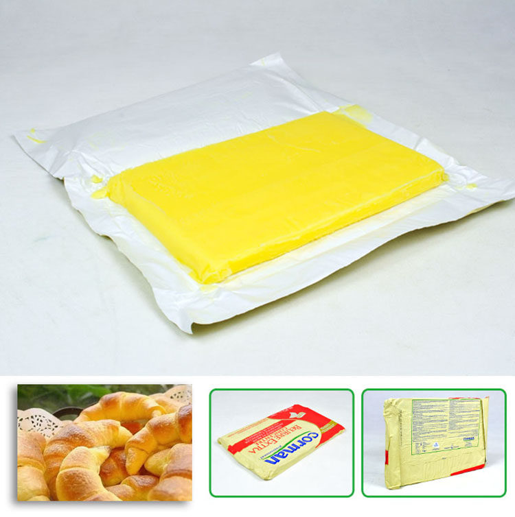 比利时寇曼片状无水黄油 歌文牛角包起酥油2kg 黄油片油含量99.9%