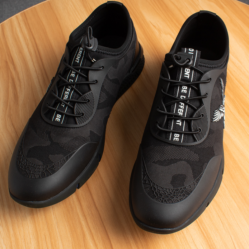 原600+科技感 公司货 头层牛皮品牌外贸原单运动休闲男鞋透气夏值