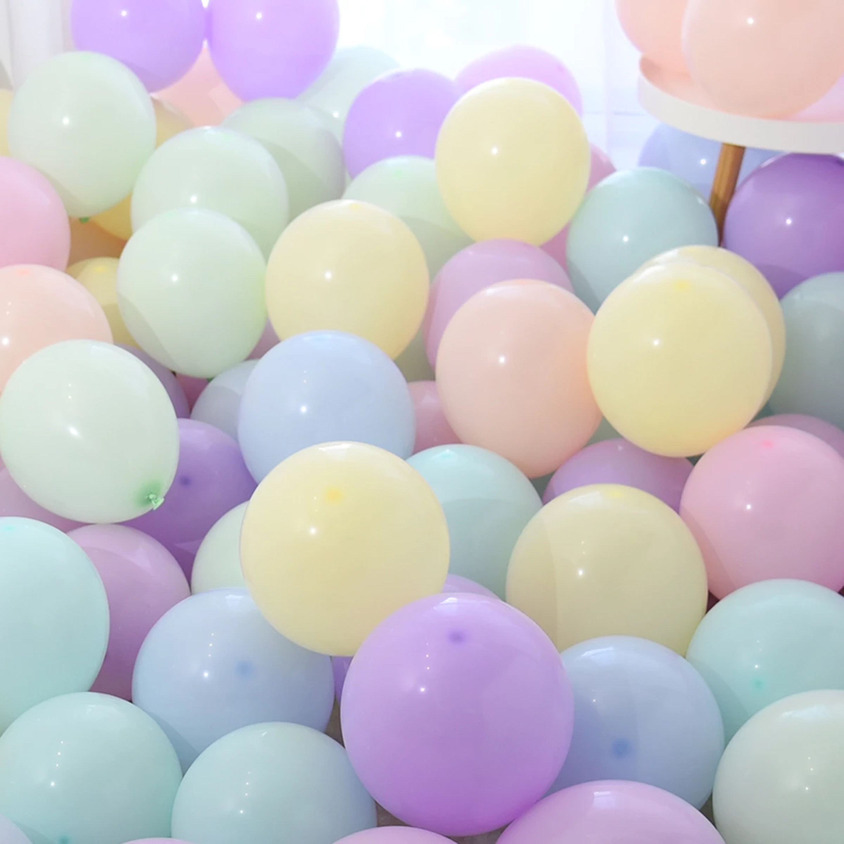 马卡龙气球婚房装饰结婚商场场景布置用品创意气球