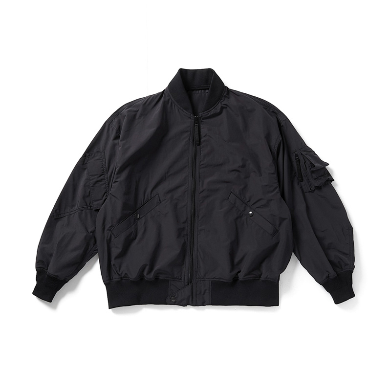 hoolywoodflightjacket经典宽松廓形飞行夹克夹克