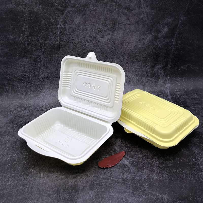 环保清杰m3米饭饭盒快餐盒打包外卖盒装1箱一次性餐盒