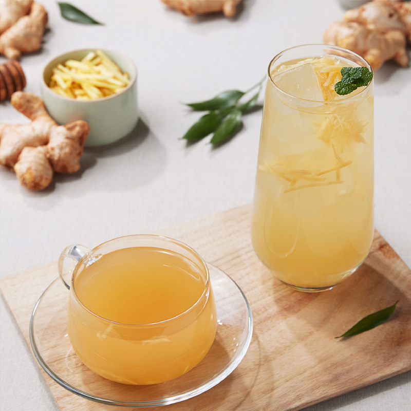 韩国原装进口丹特牌蜂蜜生姜茶大瓶装1000g冬季冲饮