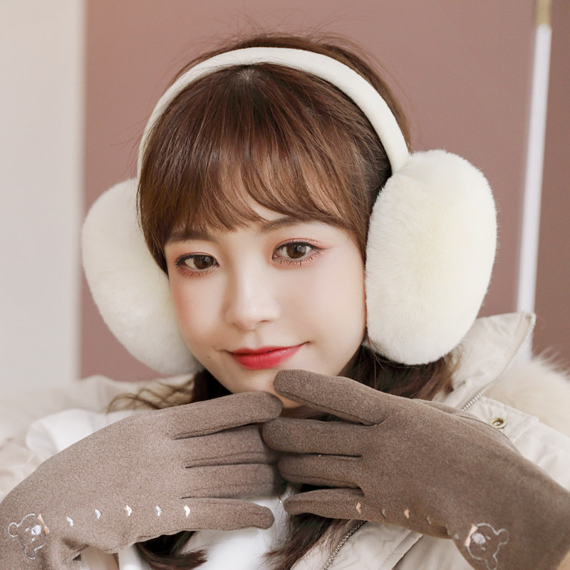 耳罩保暖耳套耳包女可爱冬季护耳朵套防冻耳捂子毛绒冬天防寒耳暖