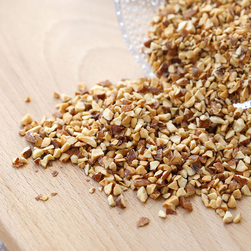 扁桃仁碎熟料500g烘焙原料冰激凌装饰原味坚果碎巴旦木杏仁碎