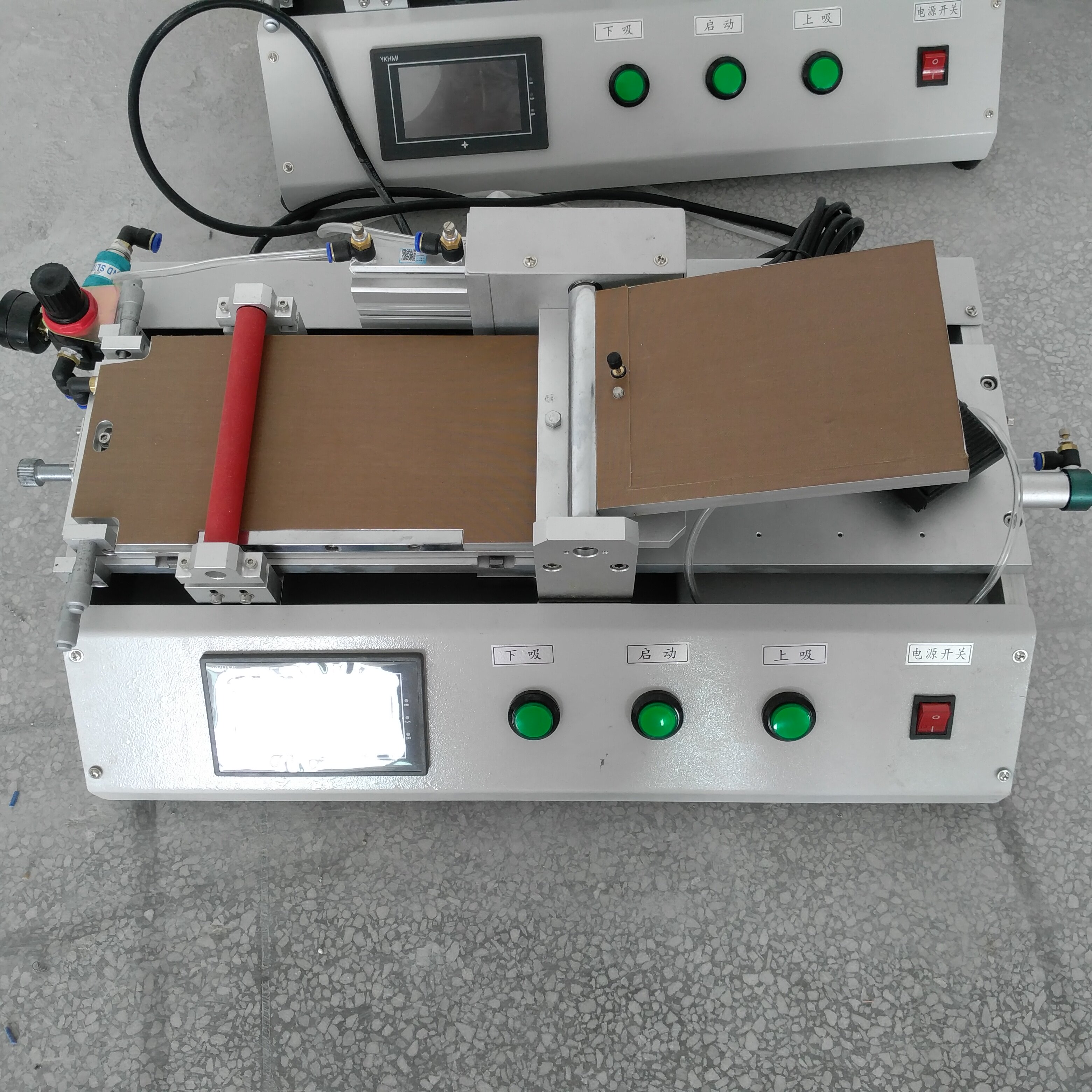 贴膜机覆膜机贴合机钢化玻璃膜贴膜机钢化玻璃ab胶贴合翻板贴合机 - 