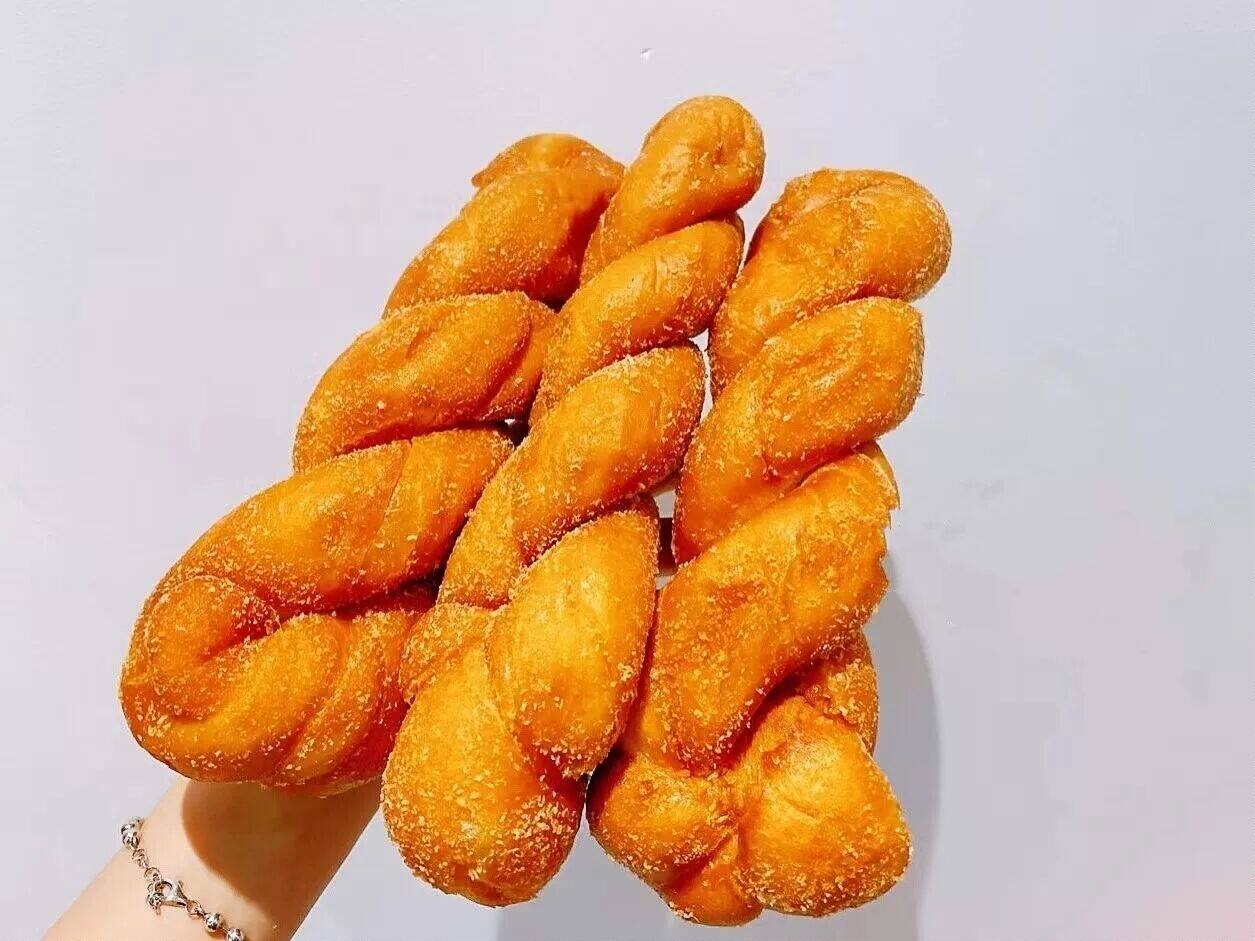 麻花这有酸奶榴莲网红东北面点170g5根先森传统中式糕点