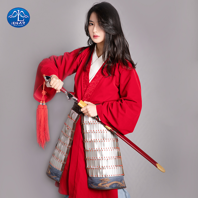 漫路云霄 花木兰cos服电影女主真人同款cosplay服装汉服cos衣服女