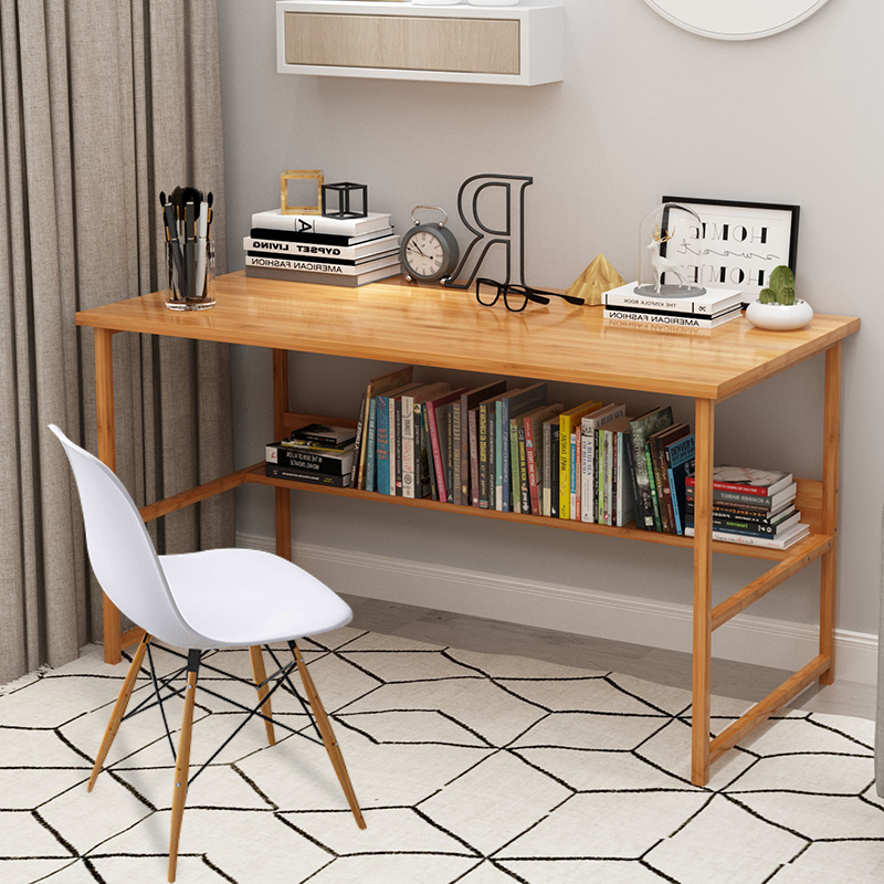 简易电脑桌台式家用书桌简约租房桌子卧室写字台电脑桌