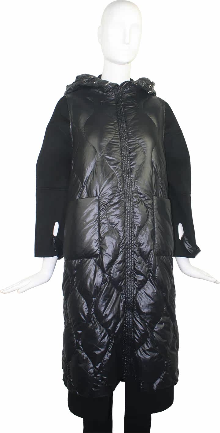 维尔金娜v20dm3217专柜正品女装羽绒服大衣件套秋冬羽绒服