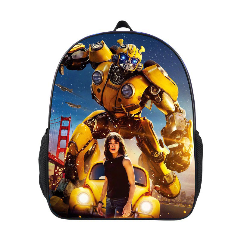 小学生一年级书包儿童变形金刚大黄蜂幼儿园男孩周岁双肩书包