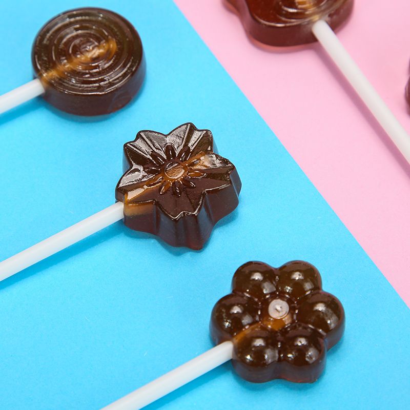 力果秋梨棒棒棒棒糖糖果雪梨儿童健康零食高颜值润喉糖果