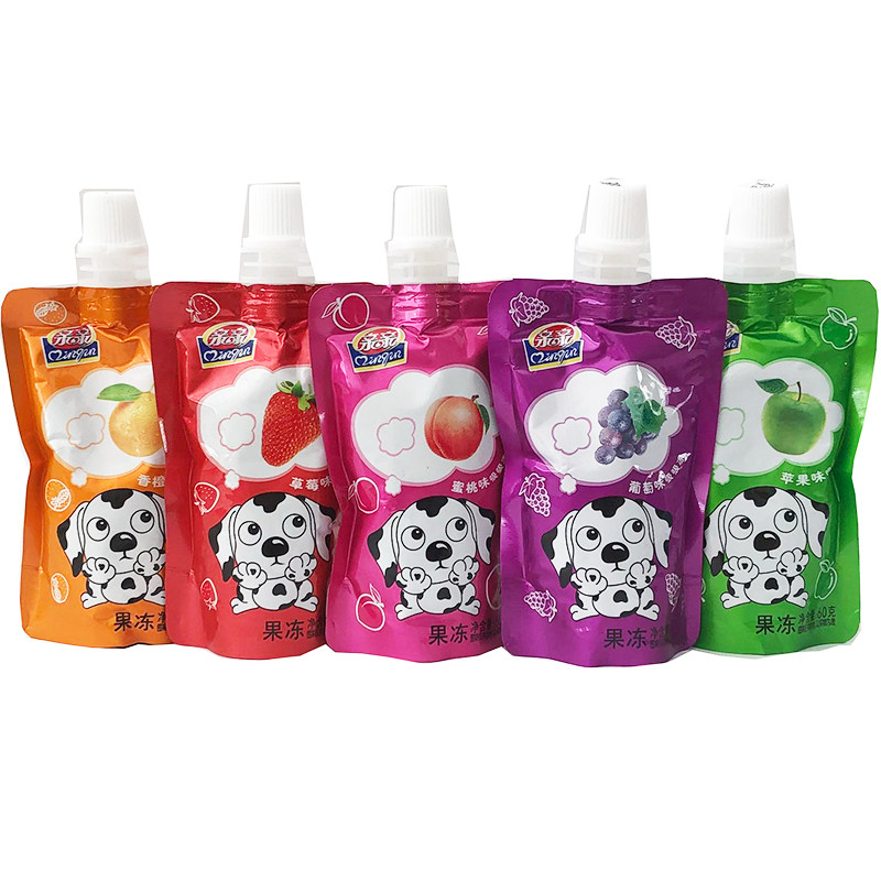 亲亲吸吸果汁冻cici可吸果冻60g*10支 果汁布丁椰果粒零食大礼包