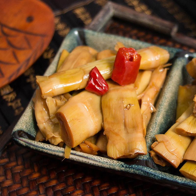 卤笋笋丝饭菜下饭竹笋春笋油焖奉化即食开袋笋类制品