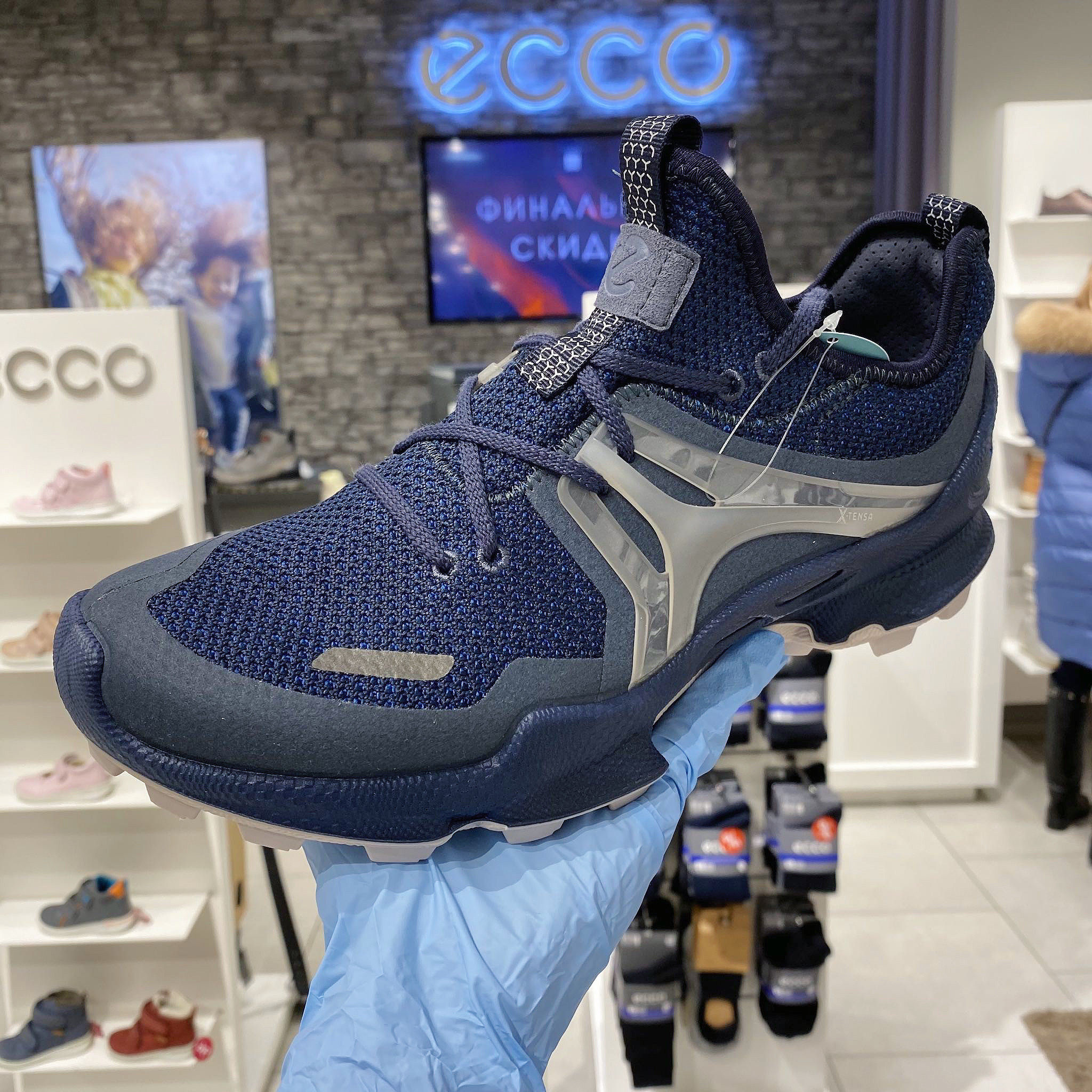 biomecco爱步透气运动鞋户外探索防滑跑鞋健步时尚休闲鞋