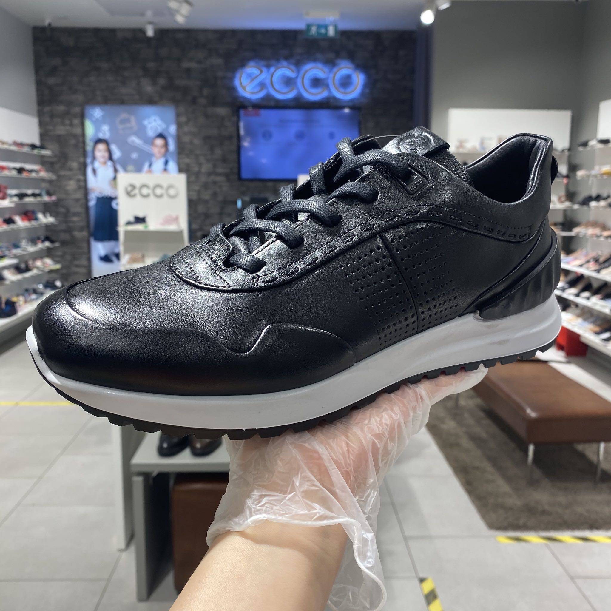 ecco爱步男士2020秋冬新款男鞋运动休闲跑步运动鞋时尚休闲鞋