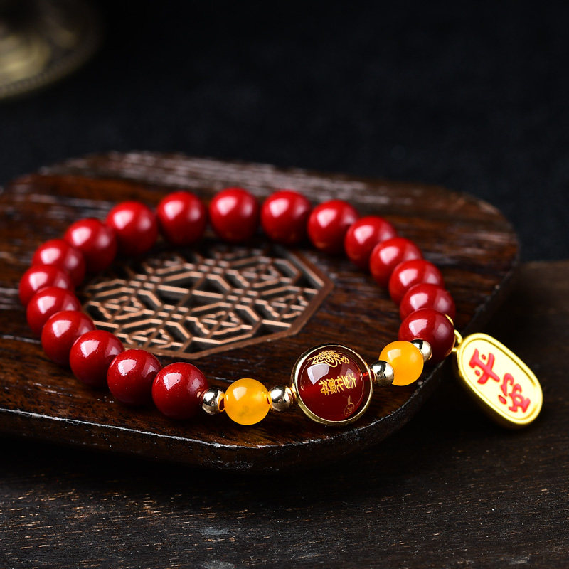 太岁手链转运2022年联祥吉化红绳护岁吉祥祥宏手链